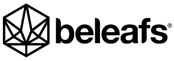 Beleafs Logo Wide Black